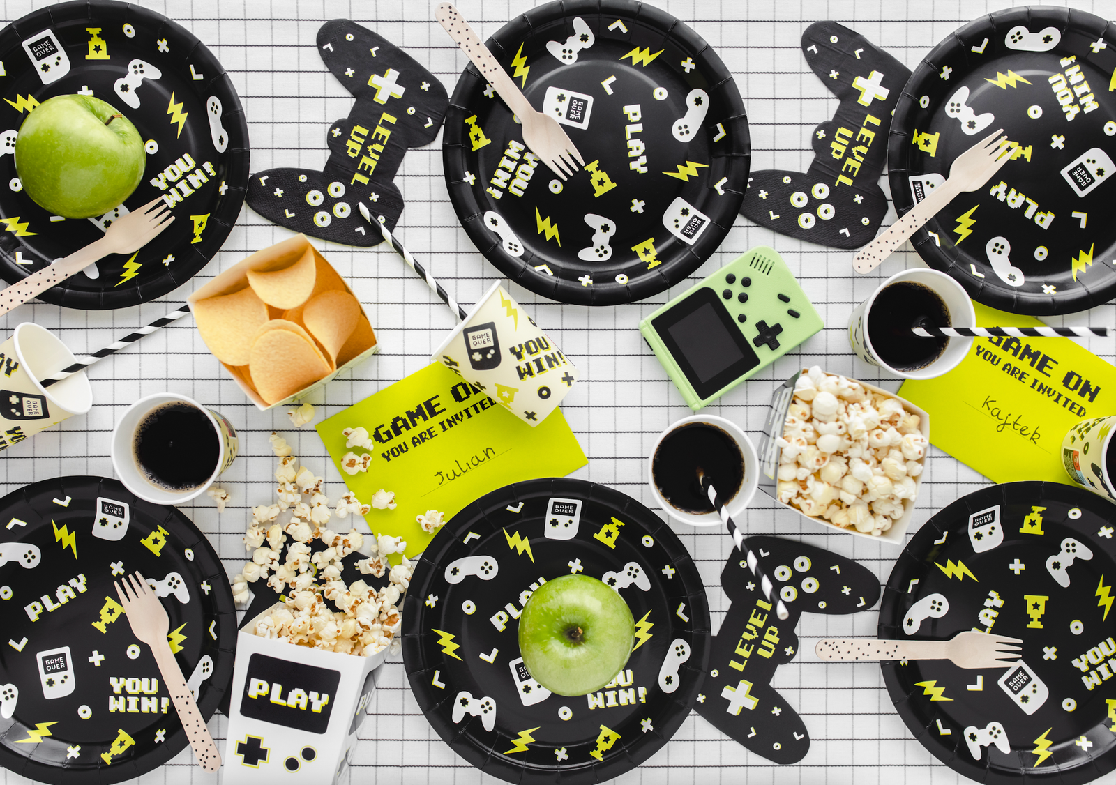 Level Up Lunch Plates