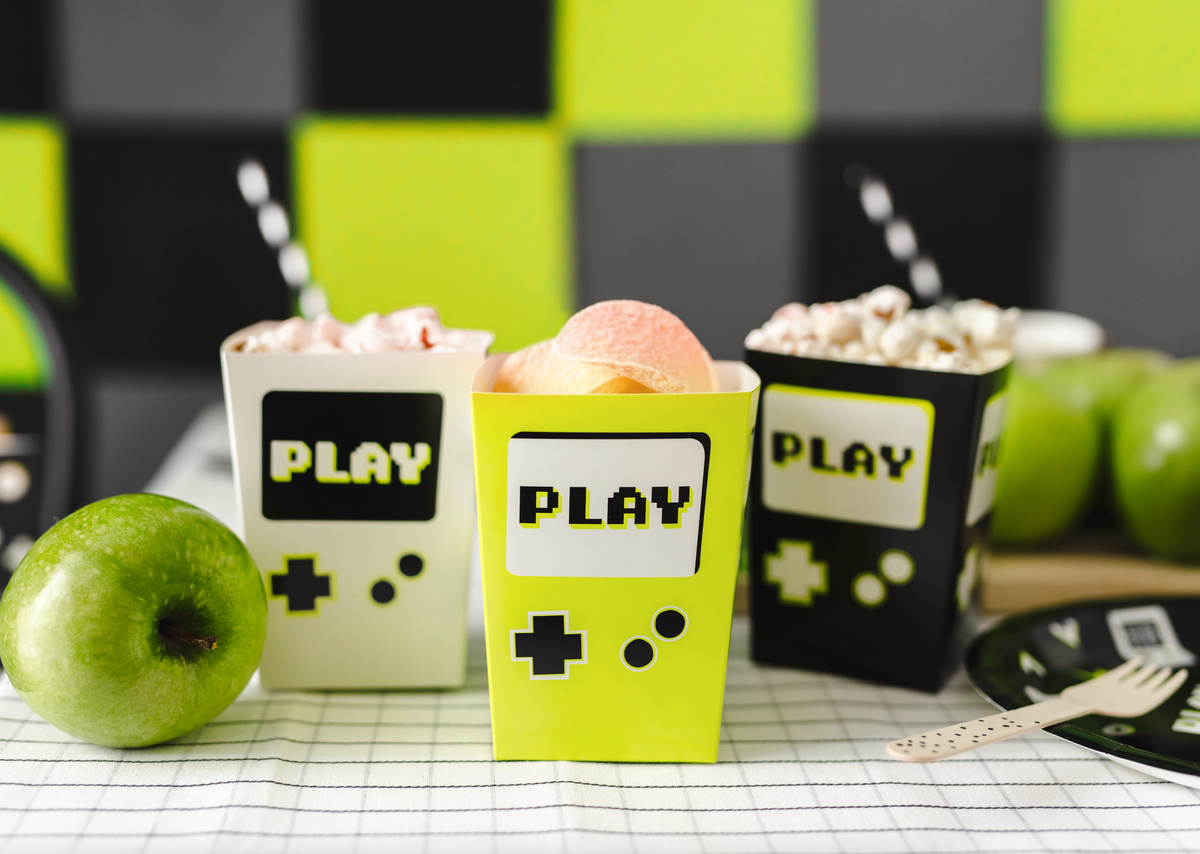 Level Up Gamer Popcorn Boxess