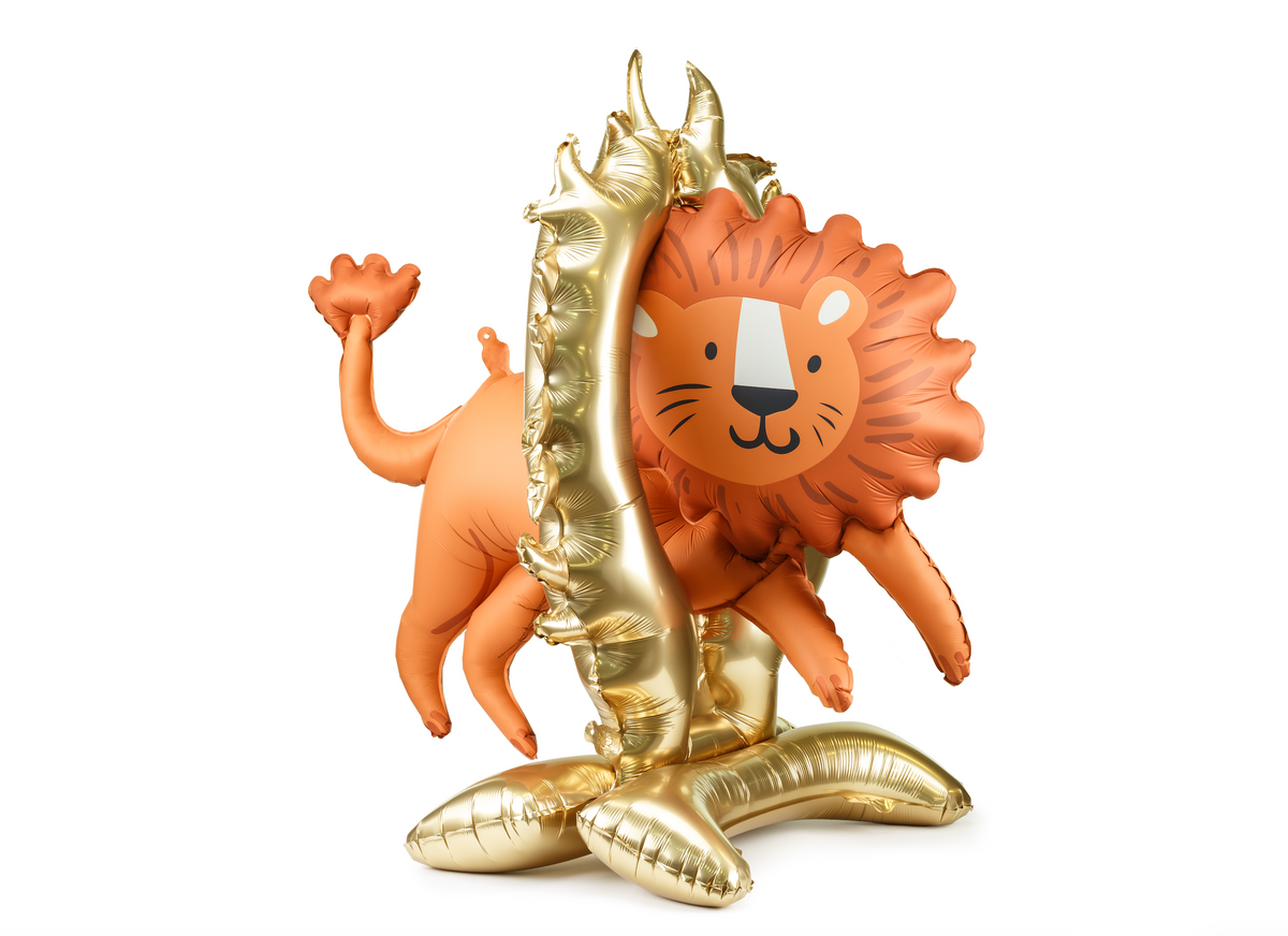 Lion Standing Foil Balloon