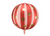 Matte Red Starry Foil Balloon 