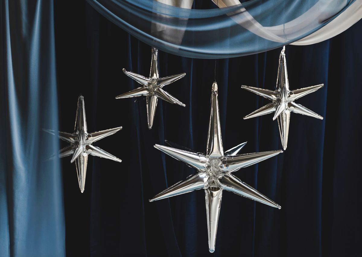 Medium 3D Star Foil Balloon