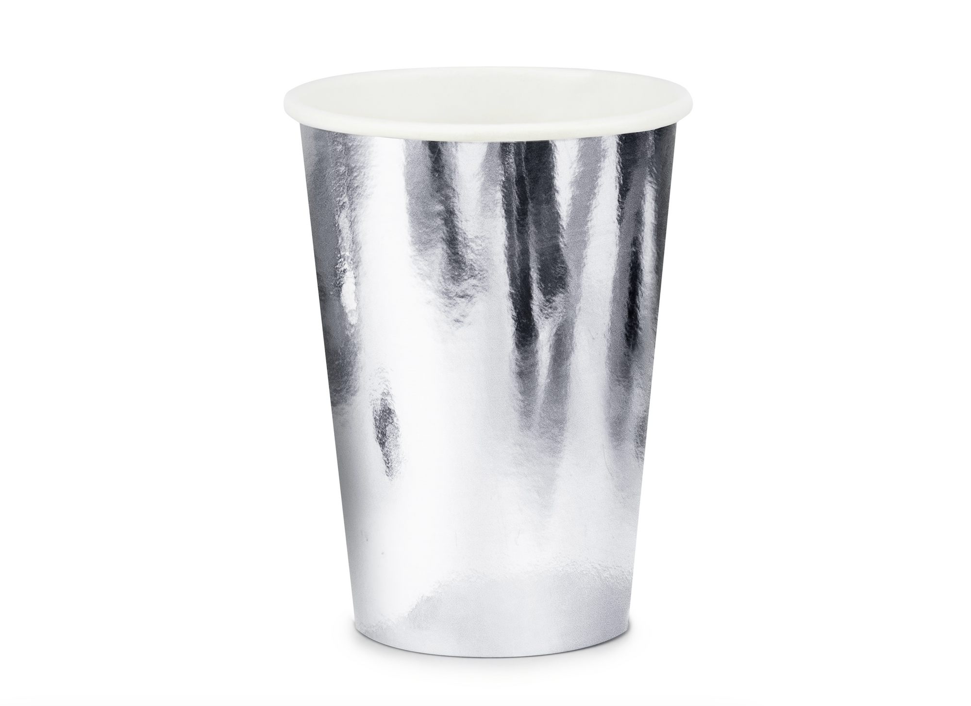 Metallic Silver Cups