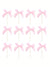 Mini Bow Cupcake Toppers