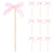 Mini Bow Cupcake Toppers
