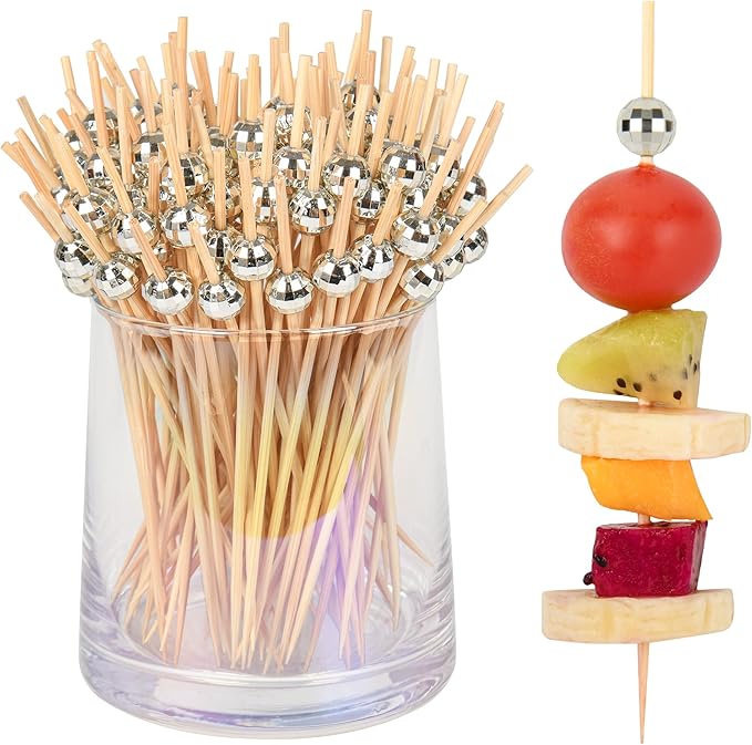 Disco Mirror Ball Fruit Sticks
