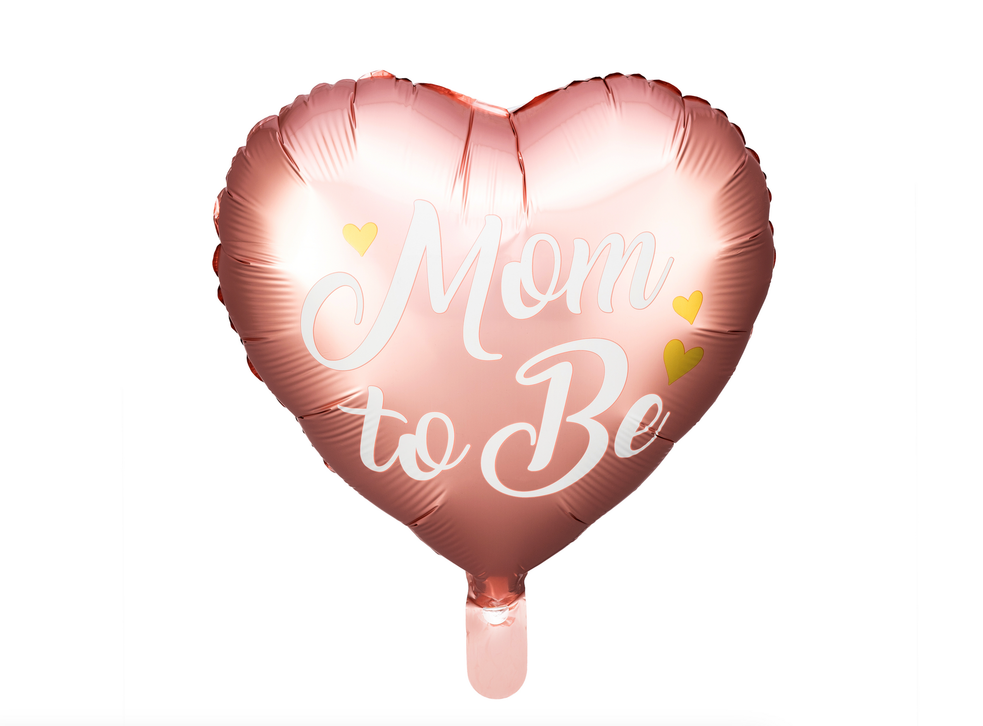 Mom to Be Pink Heart Foil Balloon