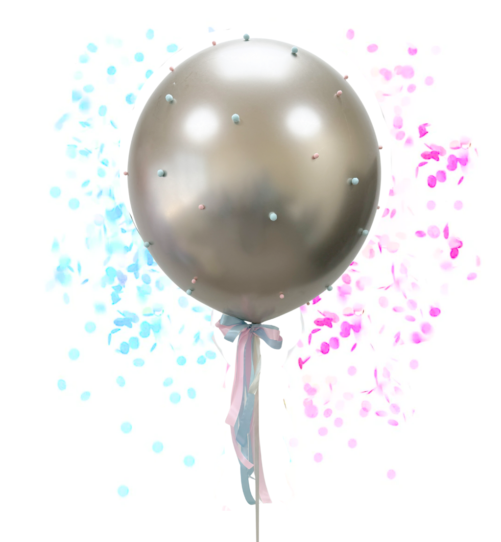 Pom Pom Gender Reveal Balloon