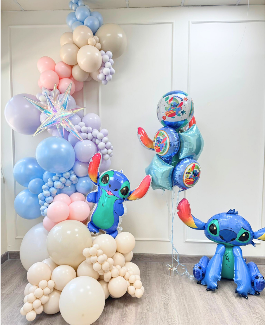 Stitch Balloon Set