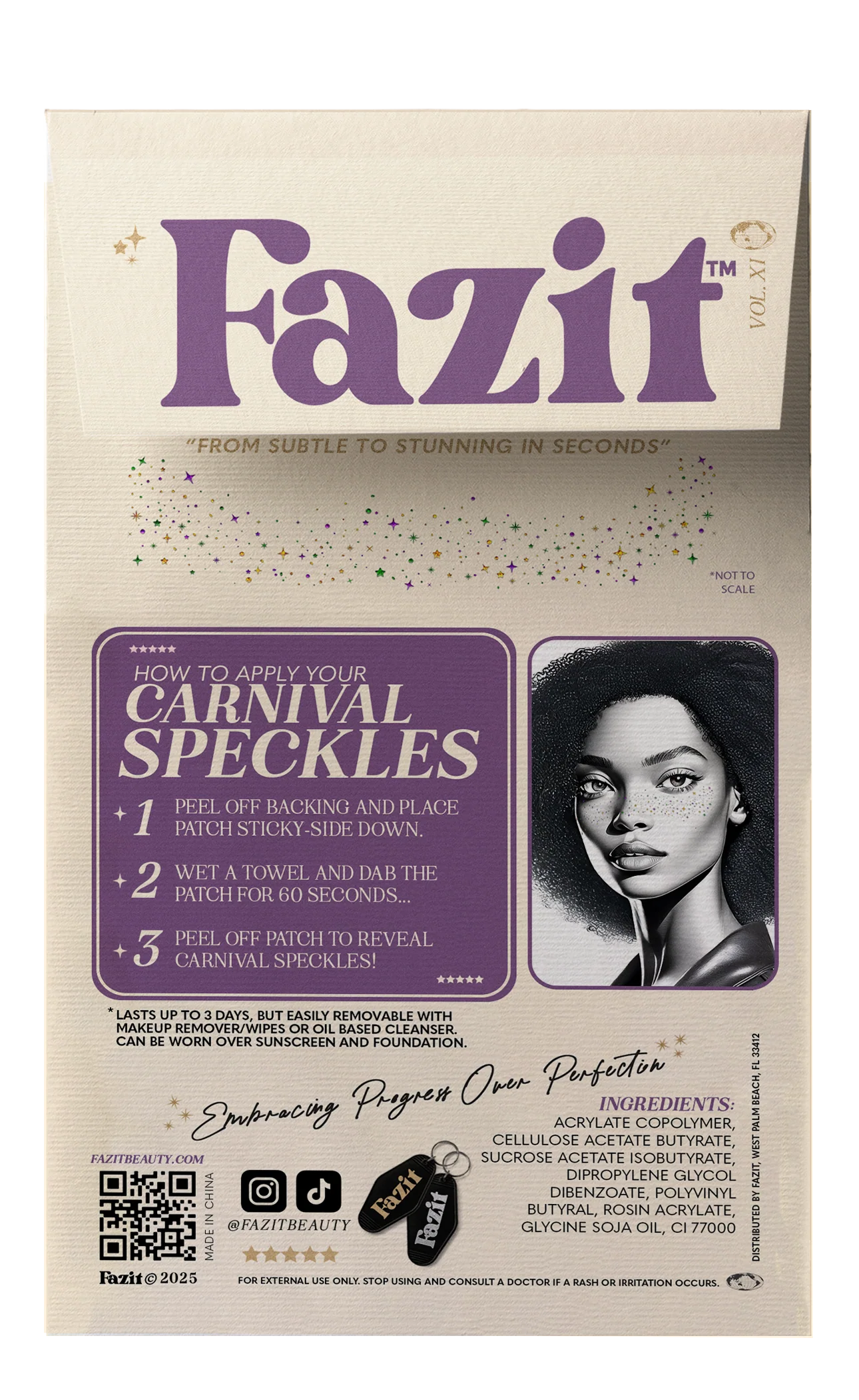 Carnival Speckles Makeup Patches