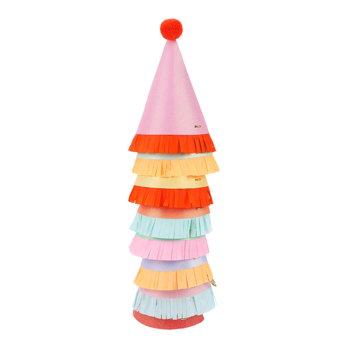 Mini Glitter Party Hats Set