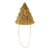 Mini Gold Fringe Party Hats