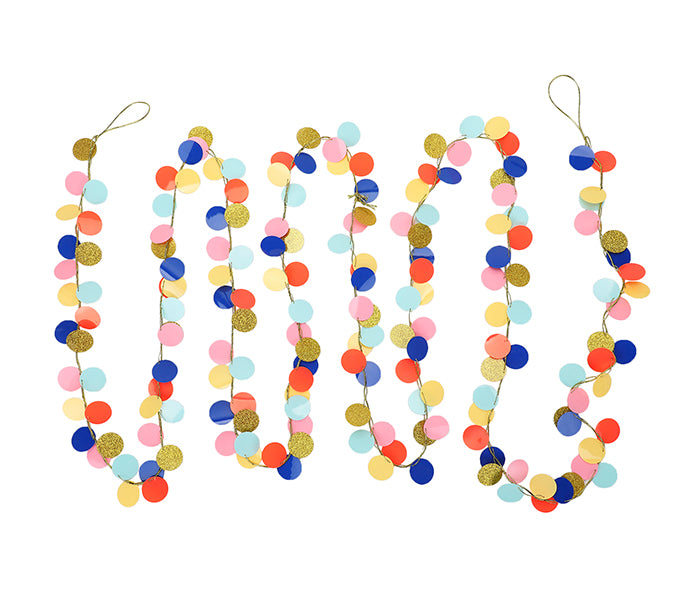 Multicolor Confetti Garland