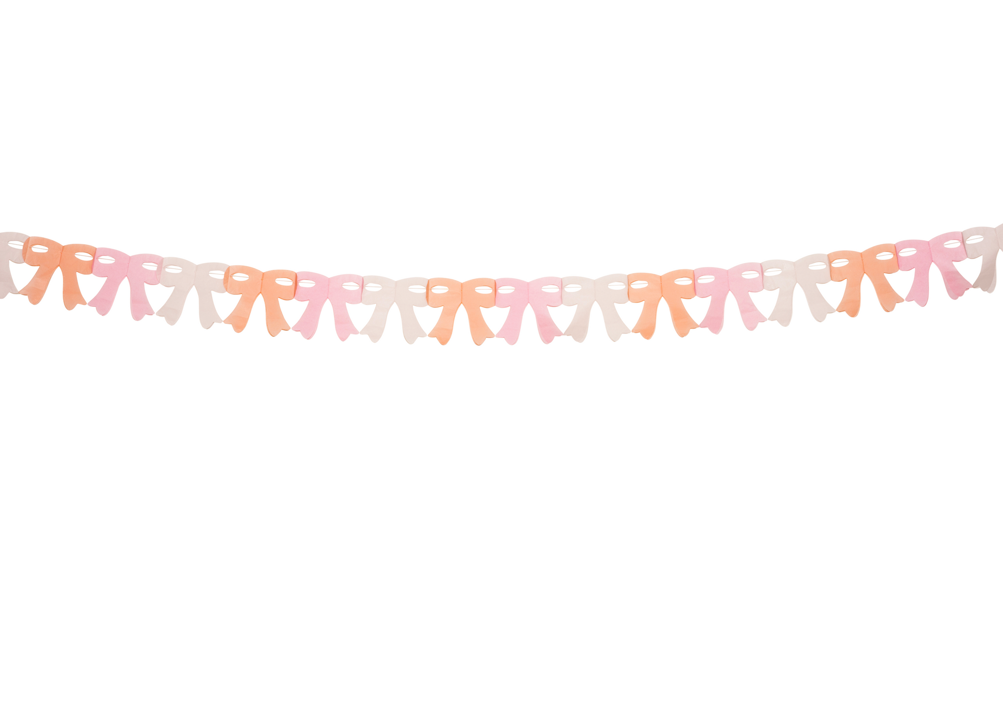Pastel Paper Bow Banner