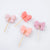 Pink Bow Candles