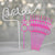 Pink Bridal Straws Decorations Set