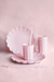 Pink Frill Plastic Plates