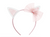 Pink Kitty Headband with Bow