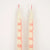 Pink Swirl Taper Candles