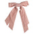 Pink Velvet Clip-On Bow Decorations