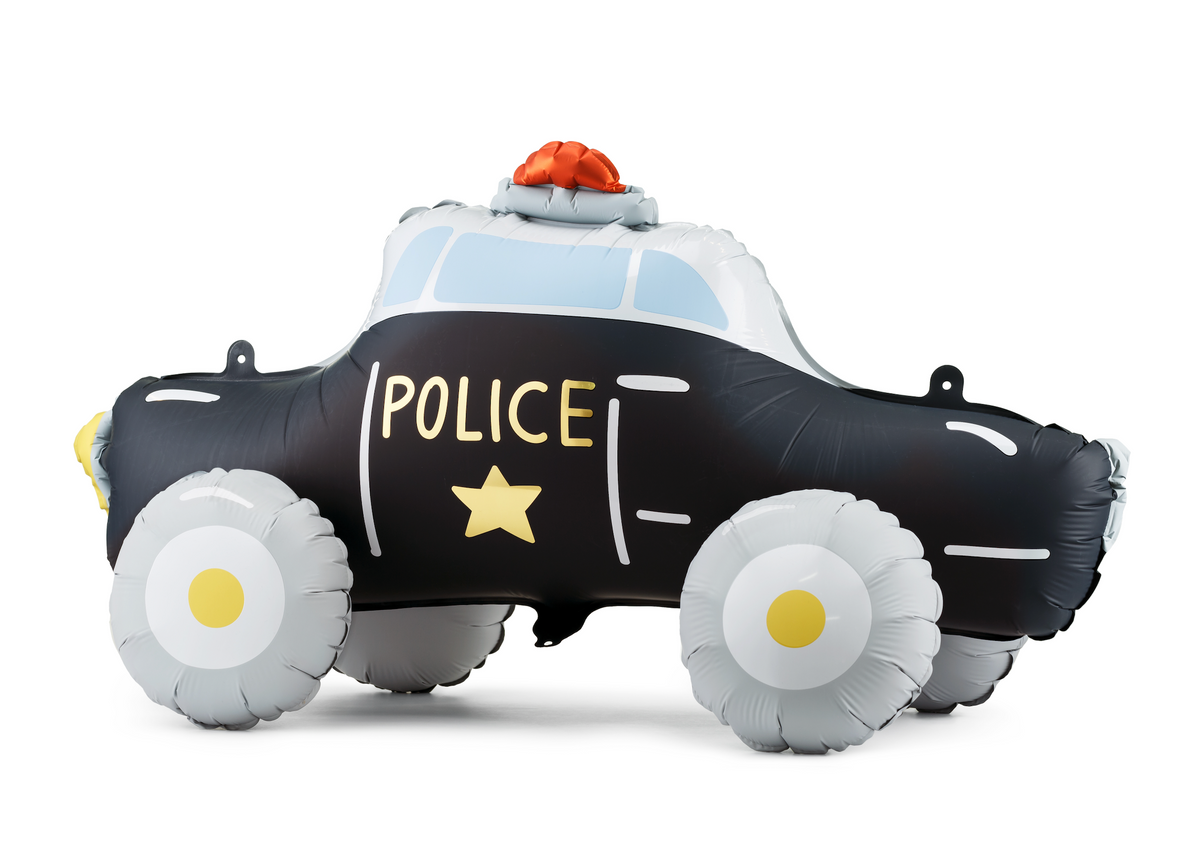 Police Car Standing Foil Balloon 