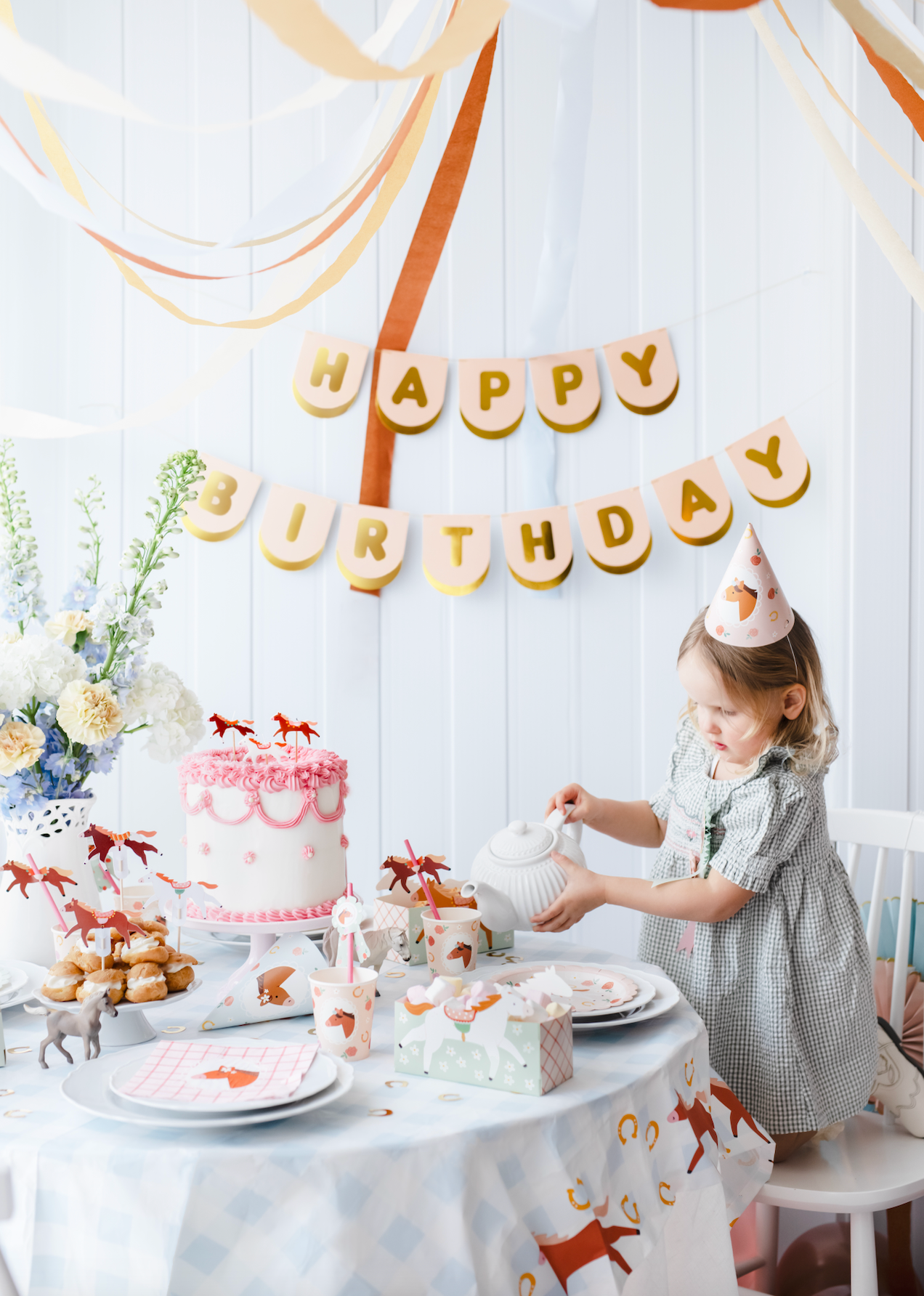Pony Birthday Party Hats