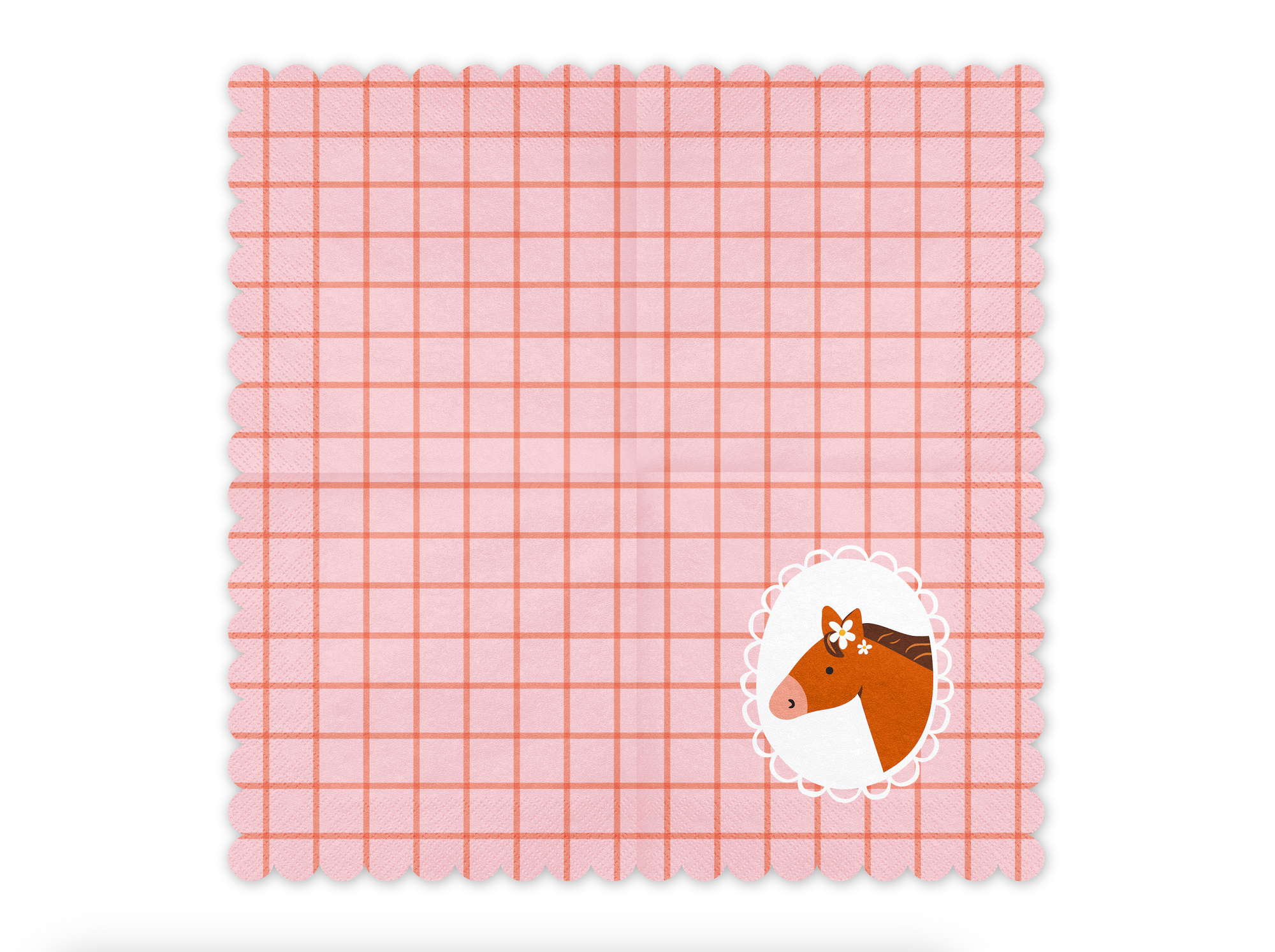 Floral Pony Large Napkins