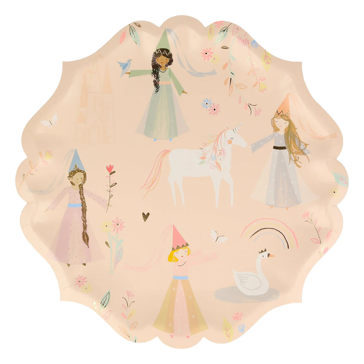 Princess Large Party Plates