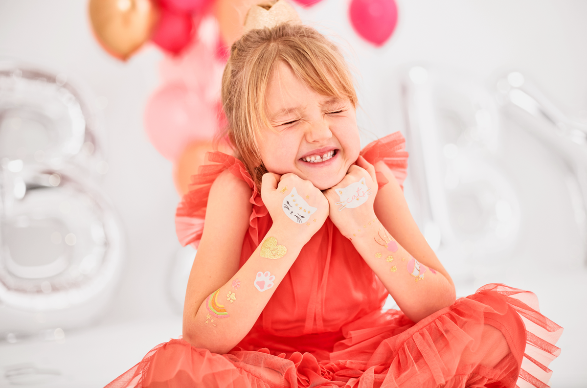 Purrfect Cat Temporary Tattoos