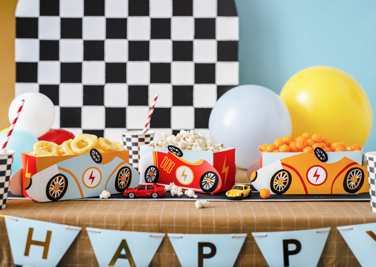Race Car Snack Boxes