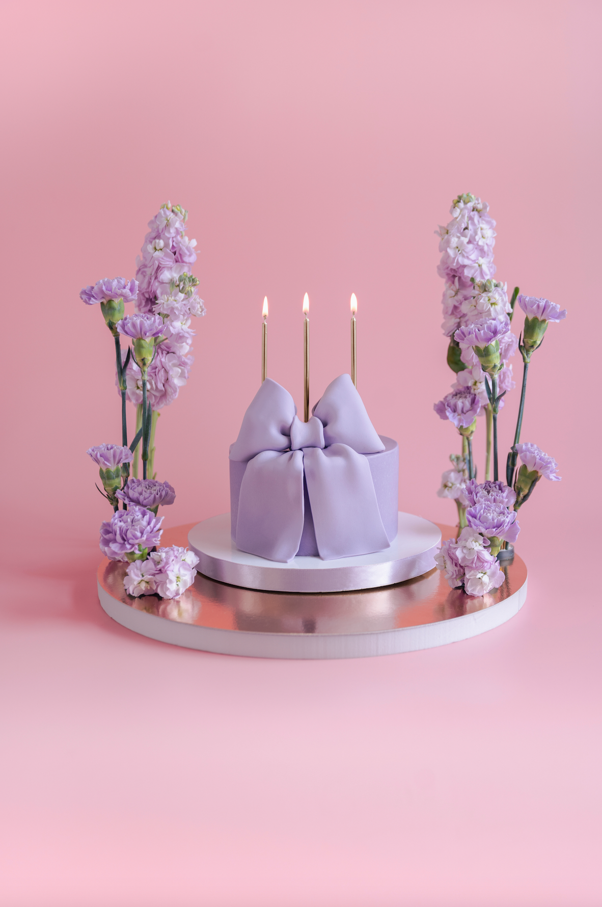 Rose Gold Birthday Candles