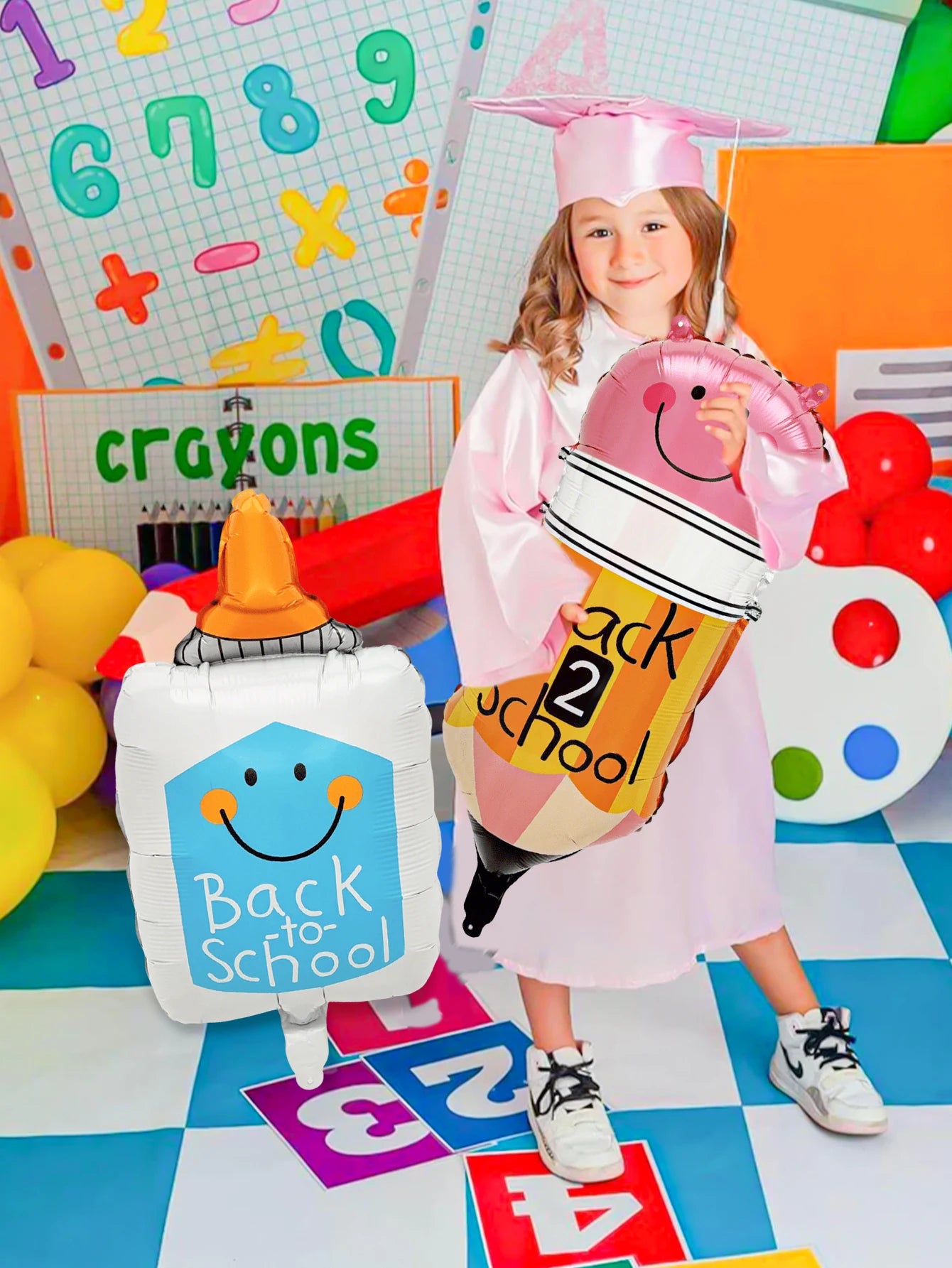 Back to School Foil Balloon Set