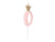 Baby Pink Number Birthday Candle