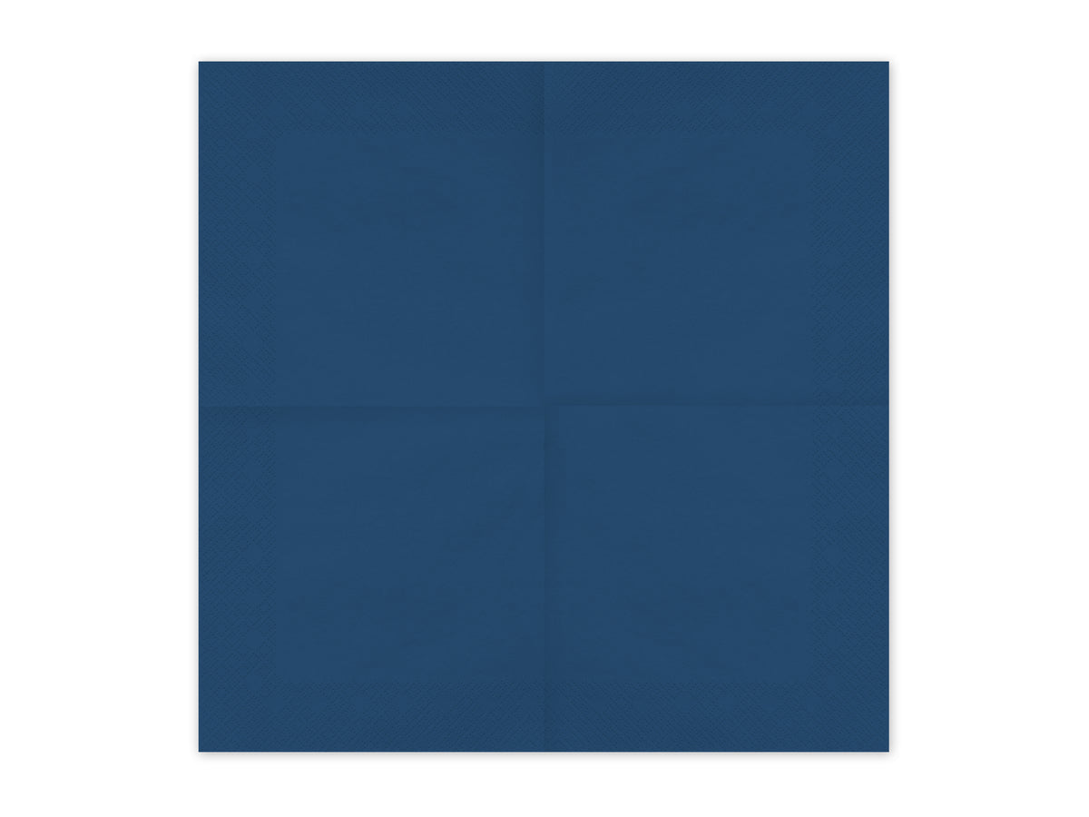 Navy Blue Paper Napkins