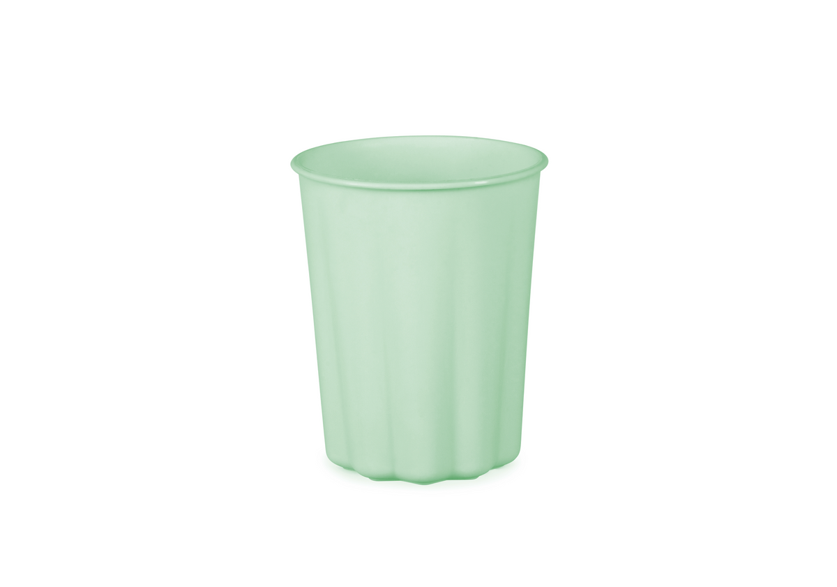 Sage Frill Plastic Cups