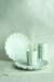 Sage Frill Plastic Plates