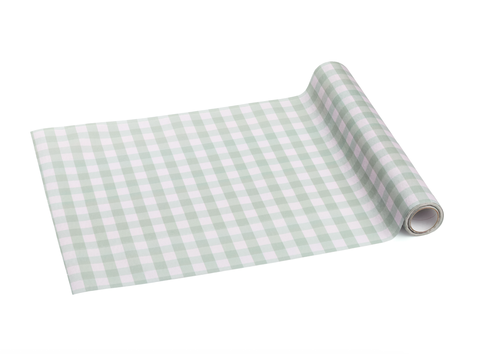 Green and white checkered pattern