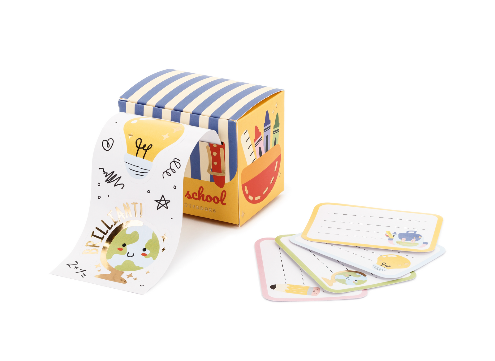 School Stickers Set