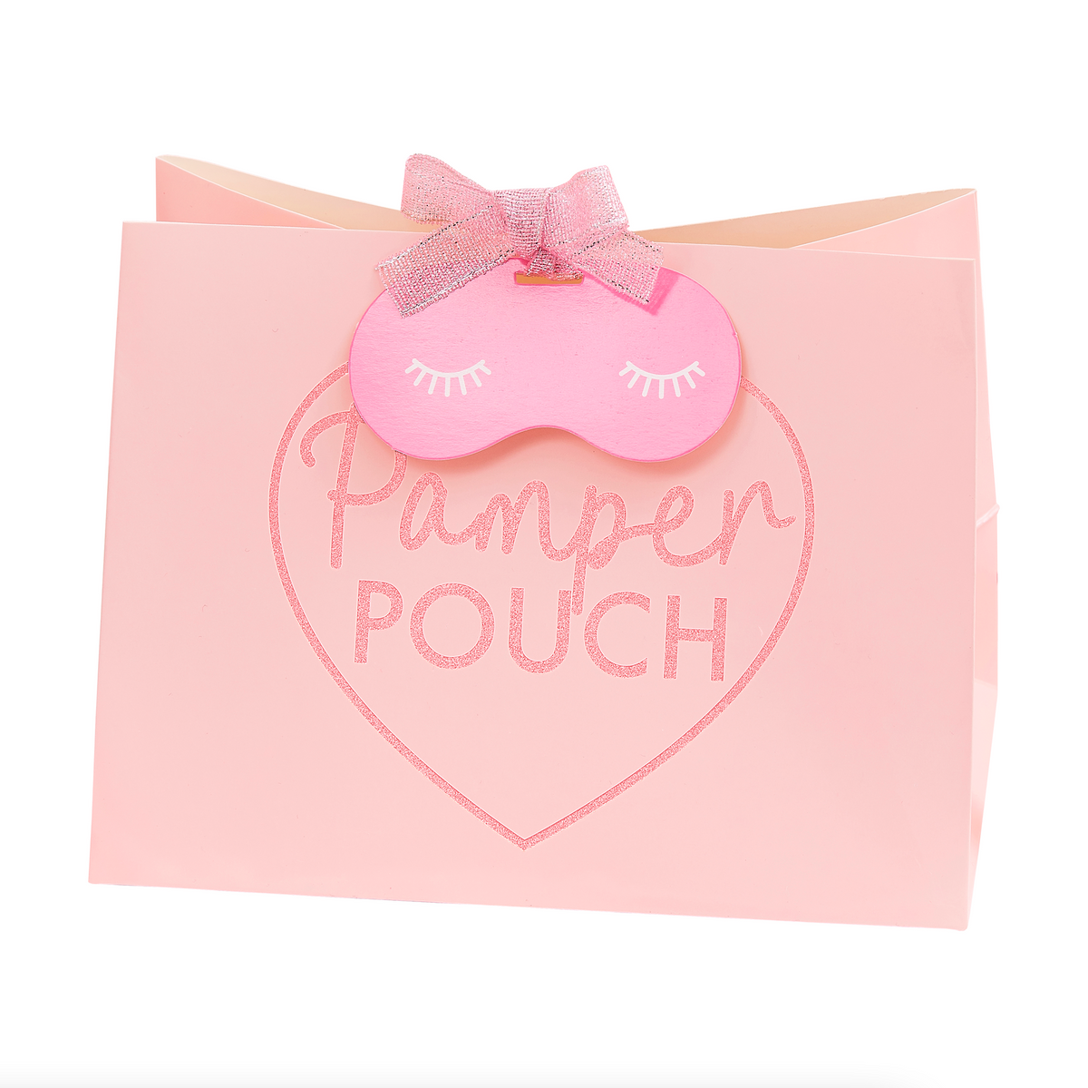 Pink Glitter Pamper Pouch Pamper Party Bag