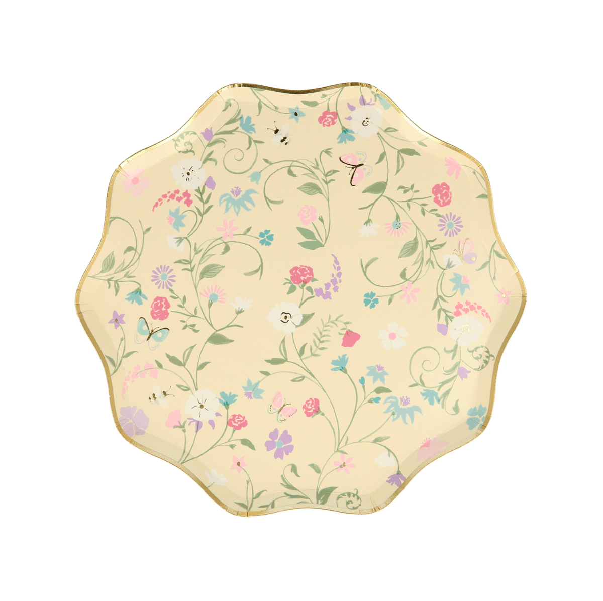 Laduree Paris Floral Side Plates