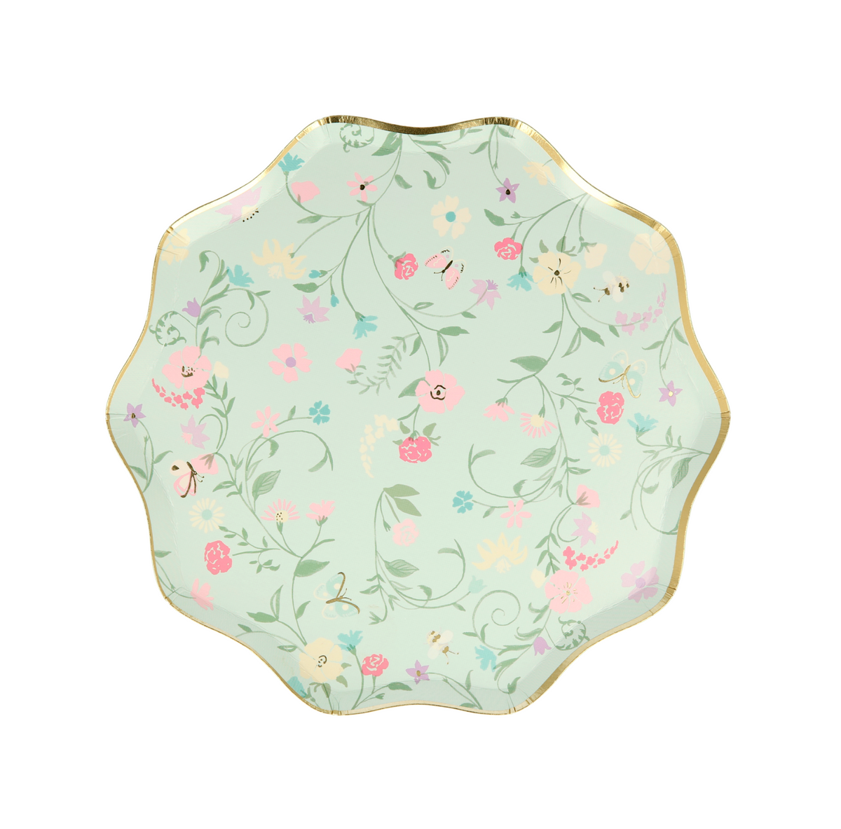 Laduree Paris Floral Side Plates