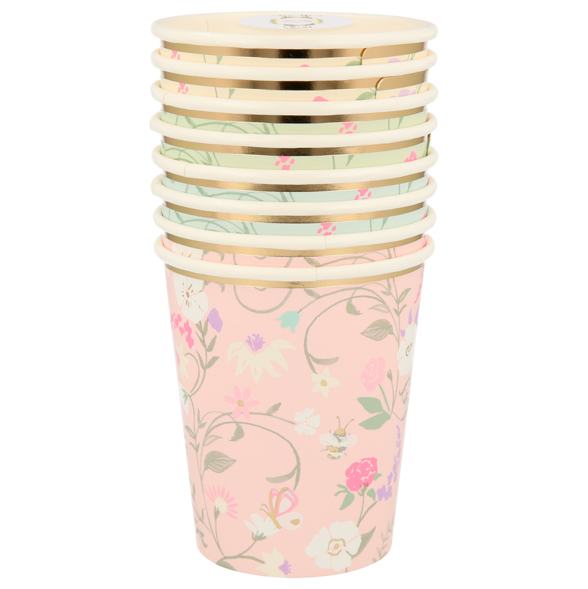 Laduree Paris Floral Cups