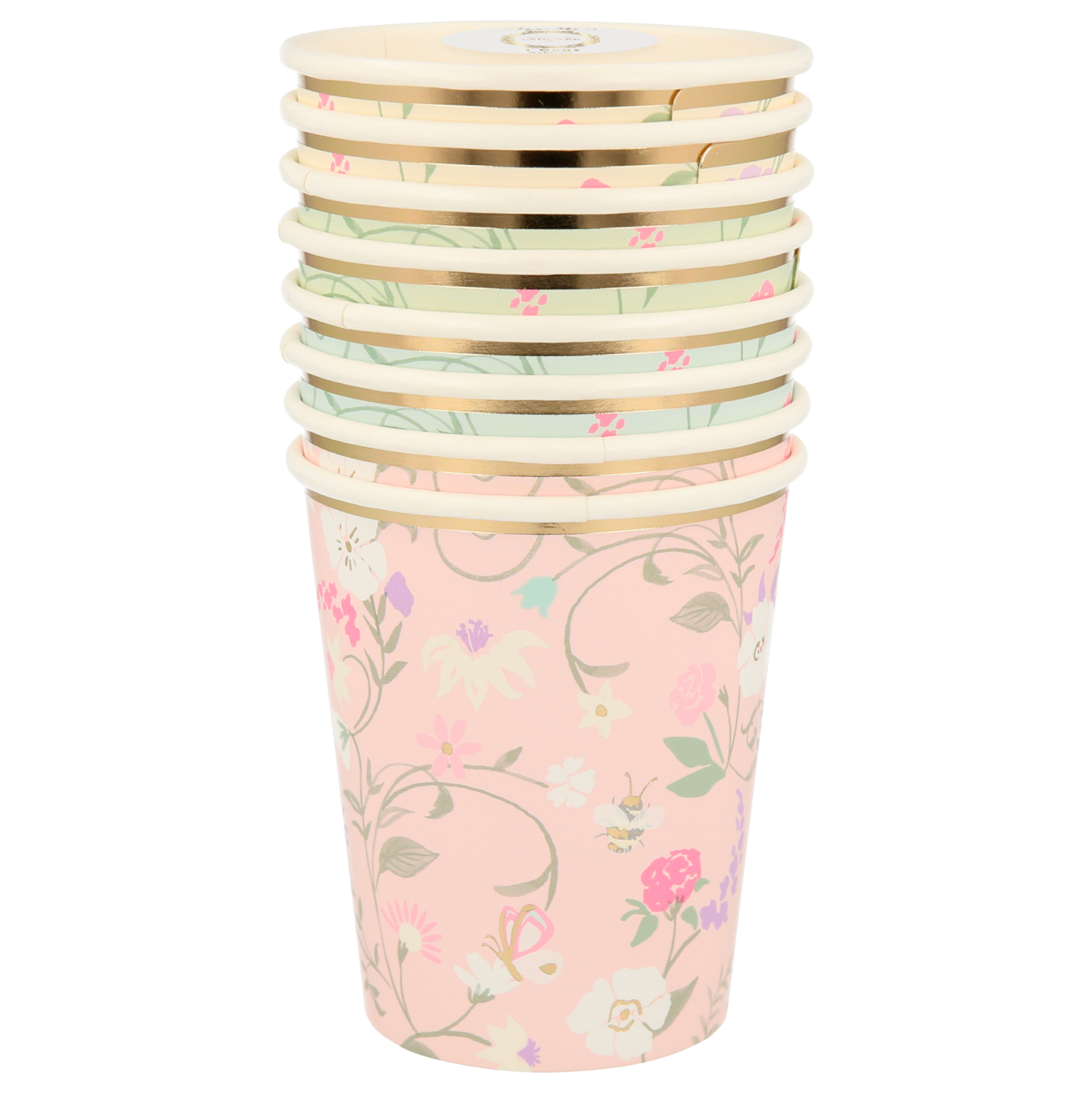 Laduree Paris Floral Cups