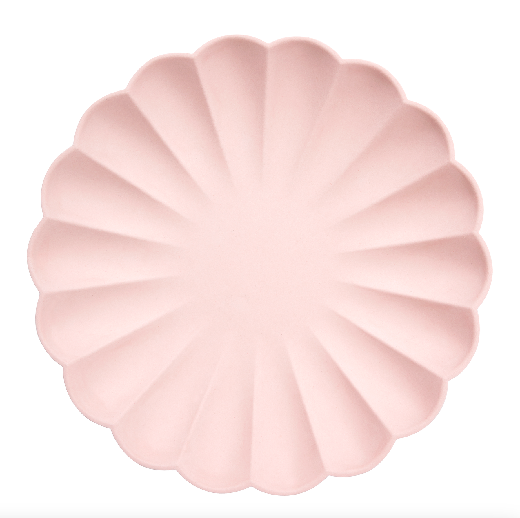 Large Candy Pink Compostable Plates