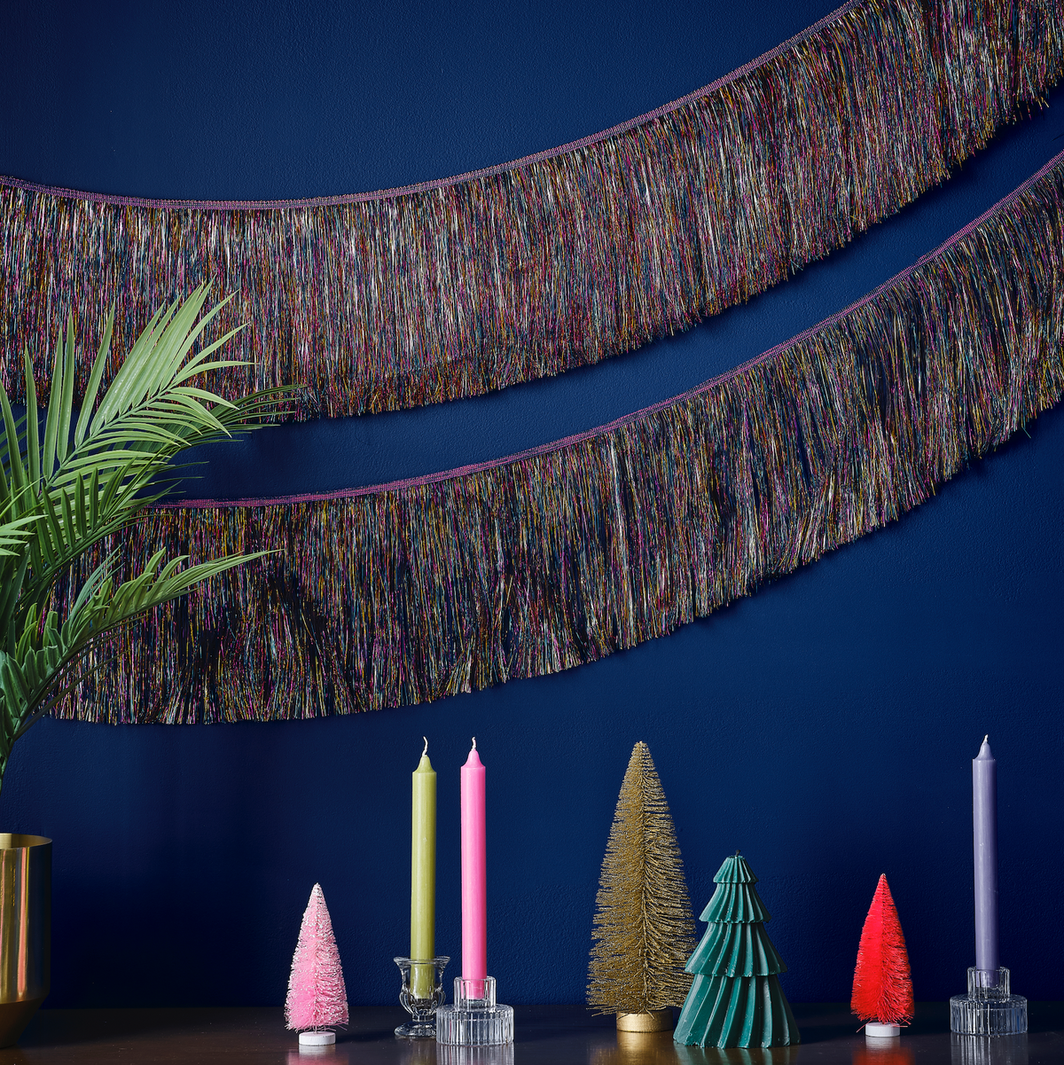Christmas Tinsel Garland Decoration
