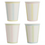 Pastel Stripe Paper Cups