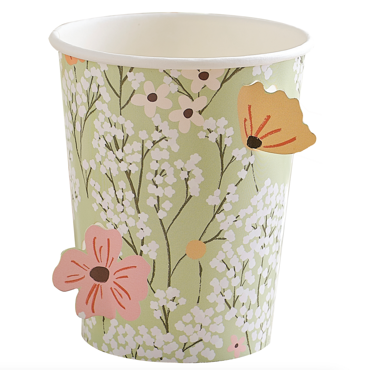 Floral Baby Shower Cups