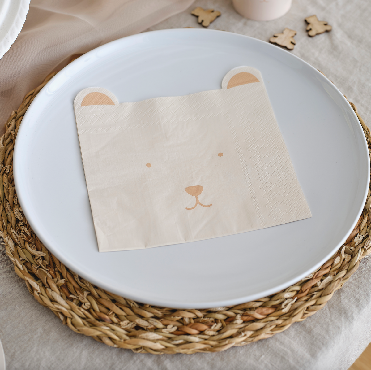Teddy Bear Baby Shower Napkins