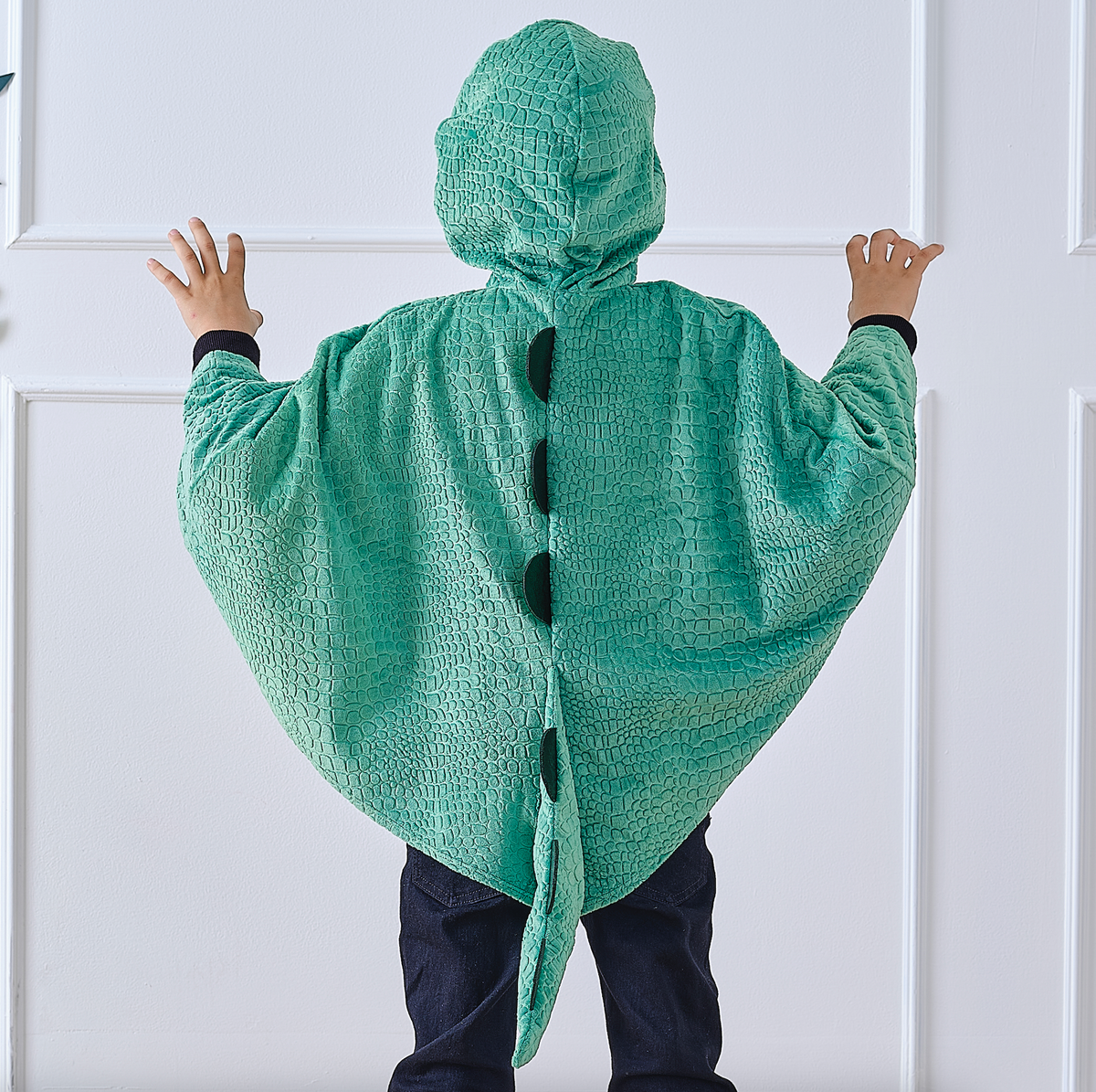 Green Dinosaur Costume Cape