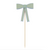 Pastel Bow Cake Toppers