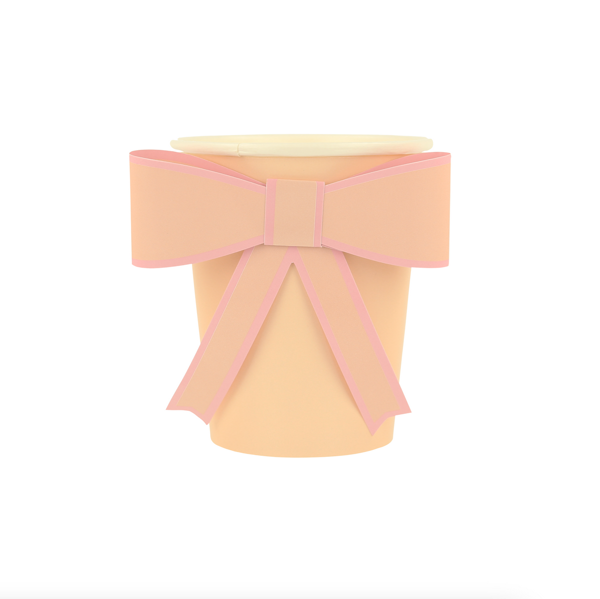 Pastel Bow Cups